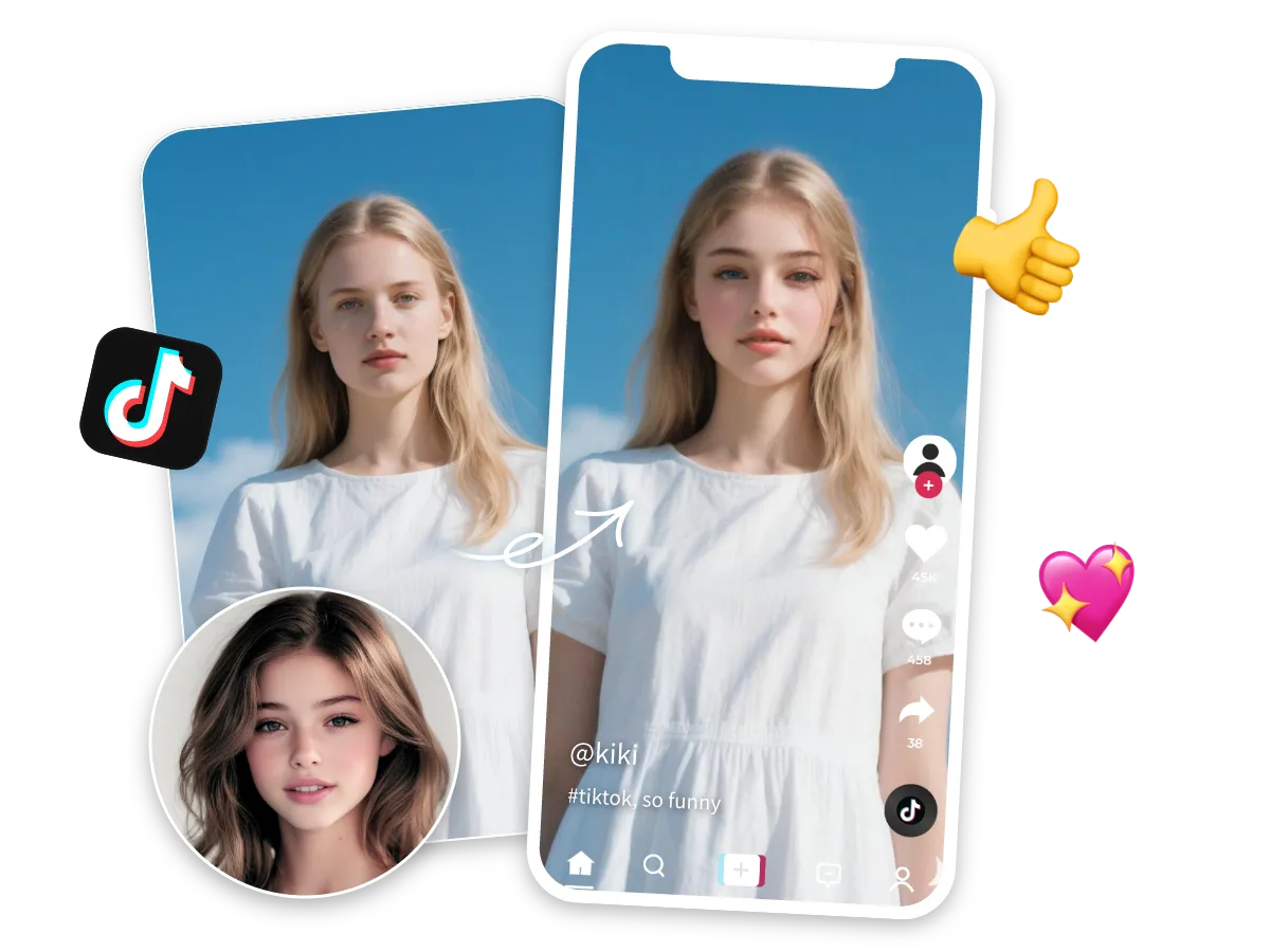 AI Face Swap demo image